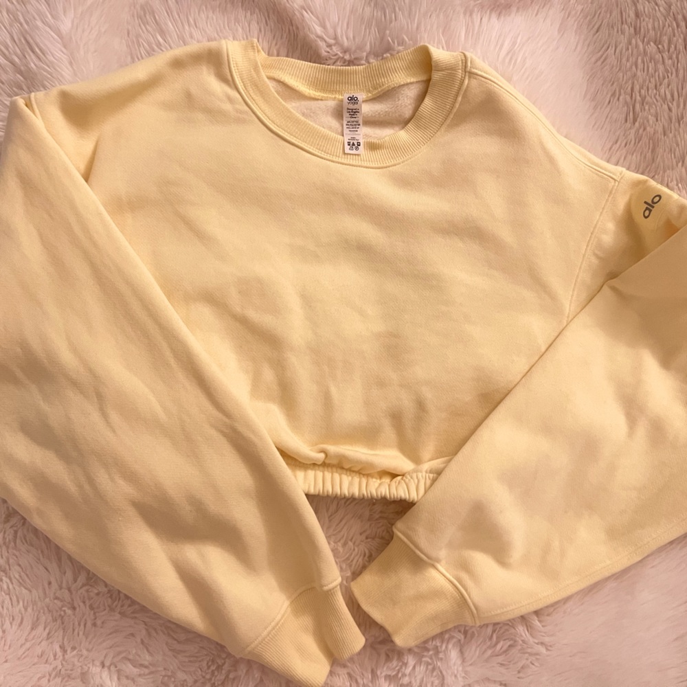 Alo Devotion Crew Neck Pullover- Brand new